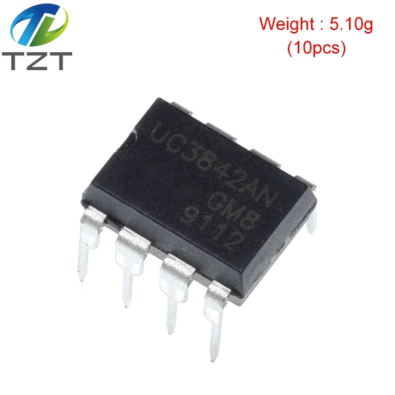 10PCS UC3842AN UC3842 UC3842BN 3842AN UC3842A UC3842B