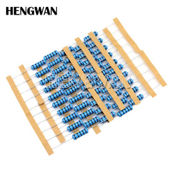 150PCS 300PCS 1/2W 1W 2W 3W Resistance 1% Metal Film Resistor Assortment Kit Set 30Kinds Each 5/10PCS 1R~750R 1K~820K Ohm