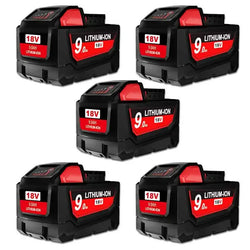 For Milwaukee 18V  M18 lithium 6.0Ah/9.0Ah XC Lithium Battery 48-11-1860 48-11-1850 48-11-1840 48-11-1820 Charger rechargeable P