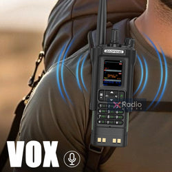 New BAOFENG DM-32 Walkie Talkie With Belt Holster DMR GPS 10W Programming Wireless Copy Frequency Type-C DM32 Ham Two Way Radios