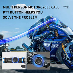 Tebe Wireless Bluetooth PTT Walkie Talkie Control Button with Adjustable Strap for IOS Android Phone Zello Push-to-Talk Button