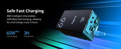 SmallRig VB99 SE mini V-Mount Battery 99Wh / 6800mAh V Mount Battery with PD65W USB-C Fast Charging for Camera Camcorder Monitor