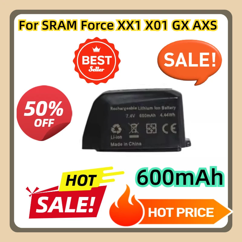 For SRAM Force XX1 X01 GX AXS Black Axs Etap Black  in Stock 100% New 600mAh Battery