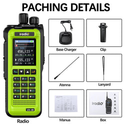 Iradio UV-99 20W Air Band Walkie Talkie Mutli Band High Power FM NOAA 1024CH Wireless Copy Frequency Long Range Type-C Ham Radio