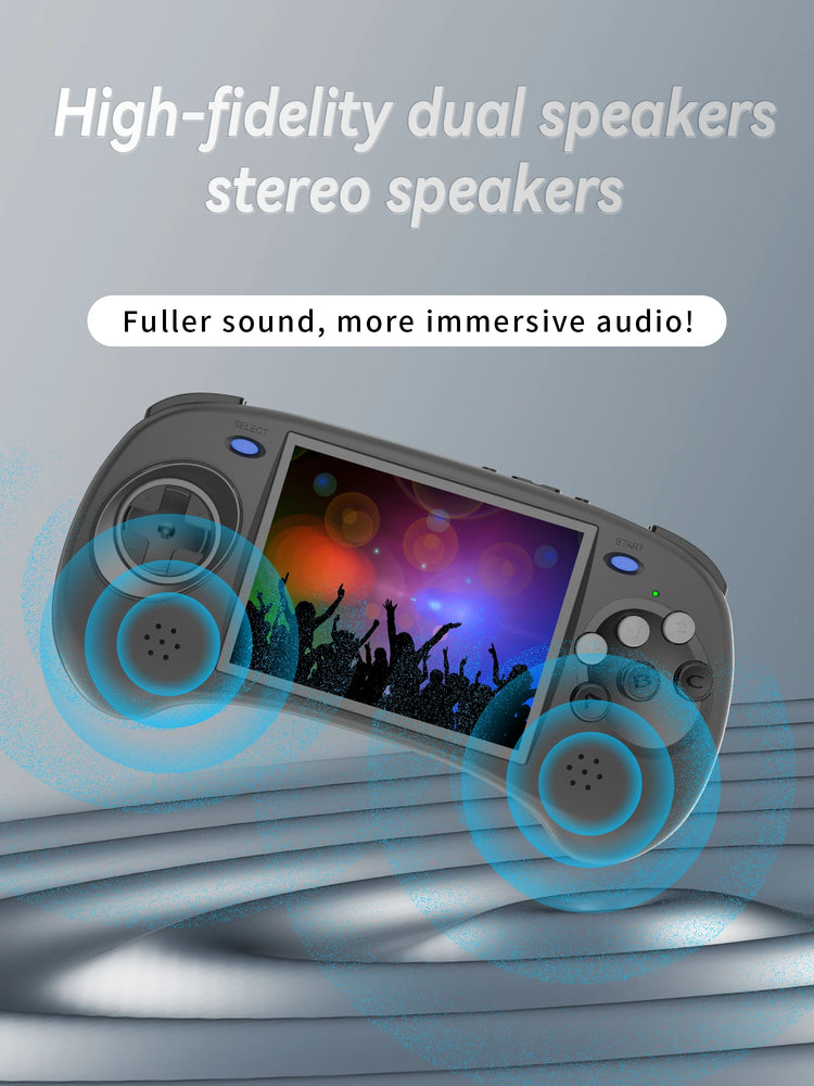 ANBERNIC RG ARC-S/RG ARC-D Retro Handheld Game Console 4.0" Six Button Design Gaming Console Support Wired Handle HD-compatible