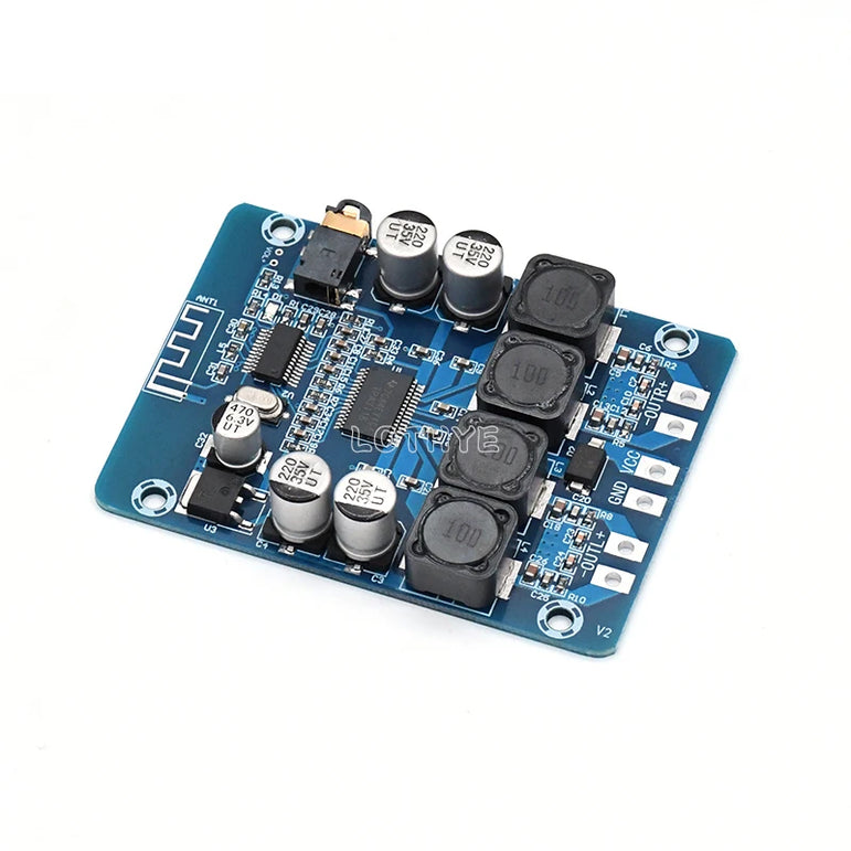 TPA3118 Stereo Audio Bluetooth Digital Power Amplifier Board 45W*2 12V 24V Amplificador