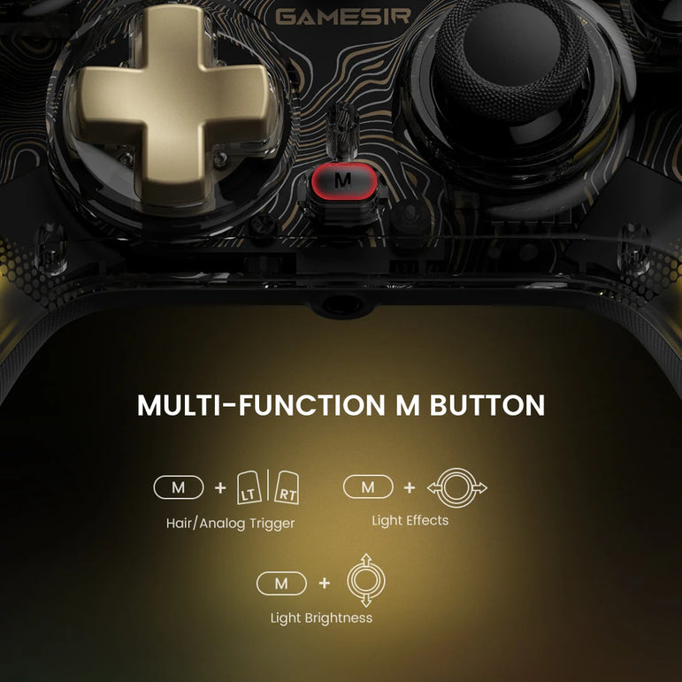 GameSir Kaleid Flux Xbox Gaming Controller Wired Gamepad for Xbox Series X, Xbox Series S, Xbox One, with Hall Effect Joystick