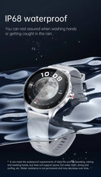KUMI GW5 Pro Smartwatch 1.43" AMOLED IP68 Waterproof Bluetooth 5.2 Fitness Tracker Heart Rate Blood Oxygen Monitor