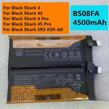 4500mAh BS08FA Phone Battery for Xiaomi Black Shark 4 Pro 4Pro / 4S Pro 4SPro PRS-H0 PRS-A0 5RS KSR-A0 New High Quality