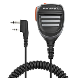 Baofeng Walkie Talkie Speaker Microphone PTT Shoulder Mic Portable for Baofeng 888S UV-5R Walkie Talkie,Radios Accessories