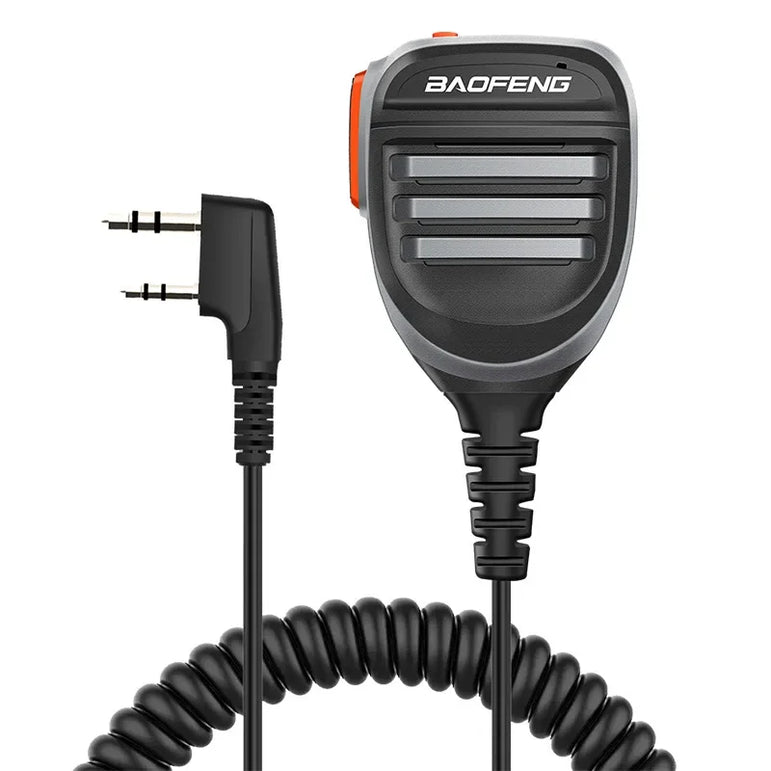 Baofeng Walkie Talkie Speaker Microphone PTT Shoulder Mic Portable for Baofeng 888S UV-5R Walkie Talkie,Radios Accessories