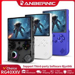 ANBERNIC RG40XXV Retro Handheld Game Console 4'' IPS Screen RGB Joystick Video E-book Player Supports WIFI Streaming HDMI Output