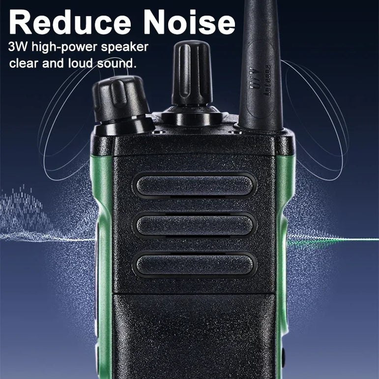 New BAOFENG DM-32 Walkie Talkie With Belt Holster DMR GPS 10W Programming Wireless Copy Frequency Type-C DM32 Ham Two Way Radios