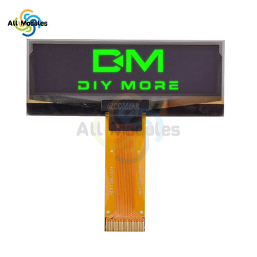 2.23 inch 24 Pin OLED Display 12832 LCD Screen SSD1305 Drive IC 128*32 SPI Interface White Green Yellow Blue