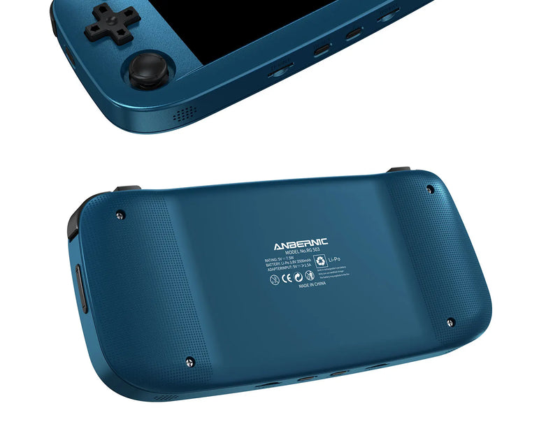 Anbernic RG503 Retro Handheld Video Game Console 4.95-inch OLED Screen Linux System Portable Game Player RK3566 Bluetooth 5G Wif