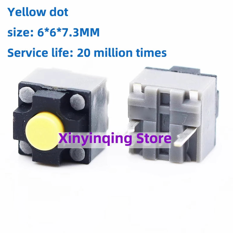 10/30/50PCS Kailh Mute Button 6*6*7.3 Silent Switch Wireless Mouse Wired Mouse Button Micro Switch M330M220M590 button accessory