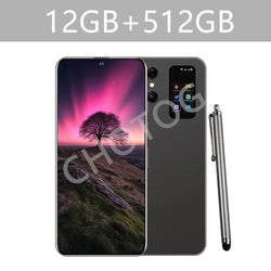 New Back Cover For S25 Ultra Smartphone 7.3HD Original Cellphones 5G Dual Sim 7800mAh Cell Phone Android 14 Mobile Phones Cover