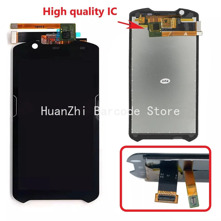 TC52 TC57 TC520K LCD Module with Touch Screen for Zebra Scanner
